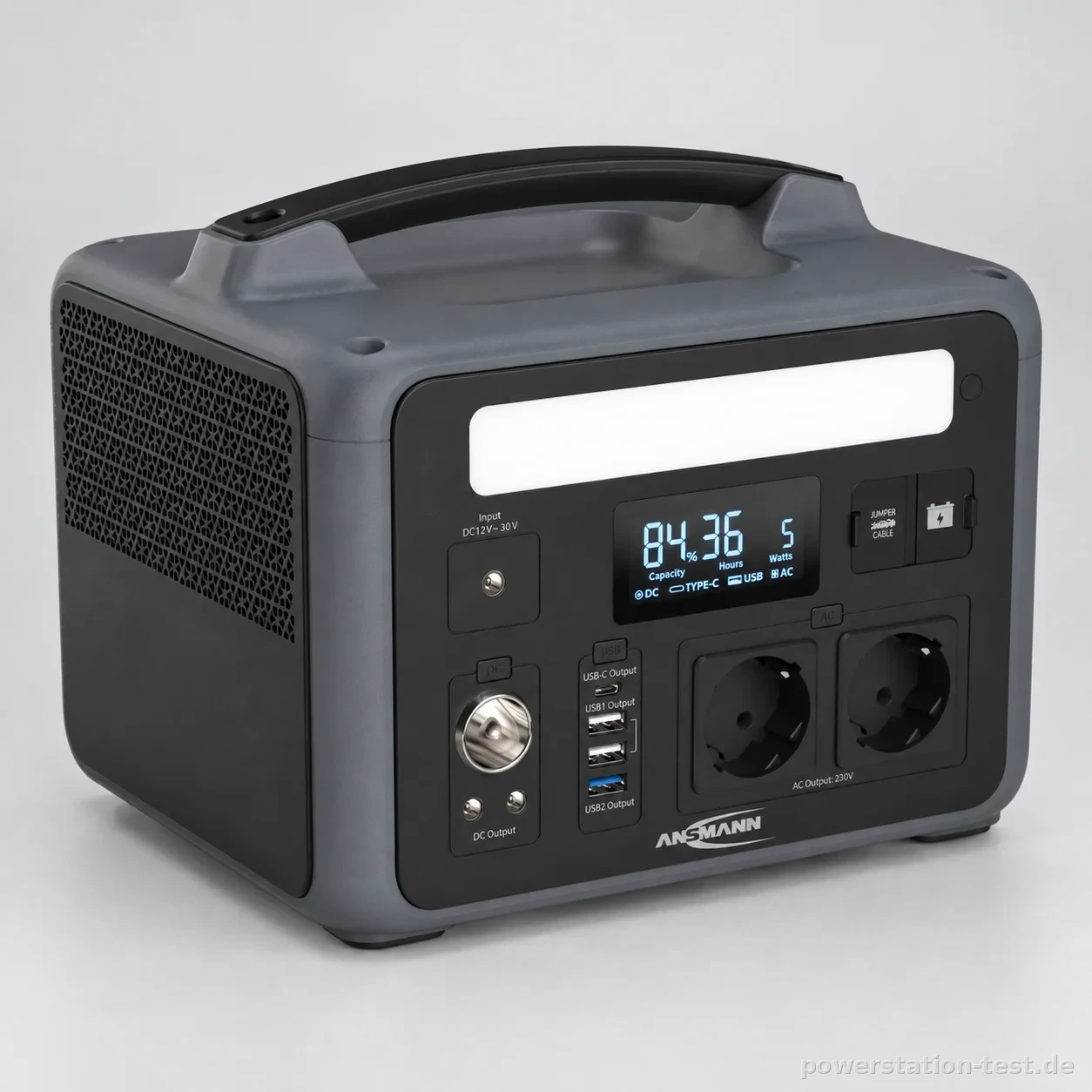 ANSMANN PS600AC, studio-produktaufnahme
