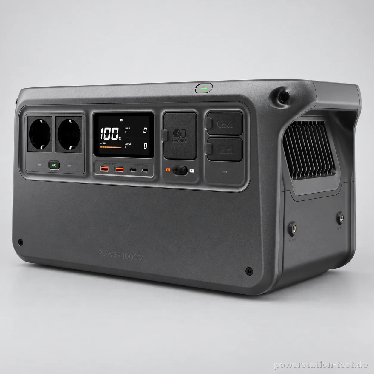 DJI Power 1000 V2, studio-produktaufnahme