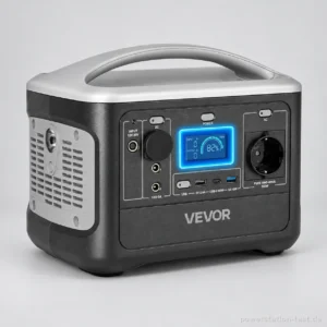 VEVOR M6 600 W 493 Wh, studioaufnahme