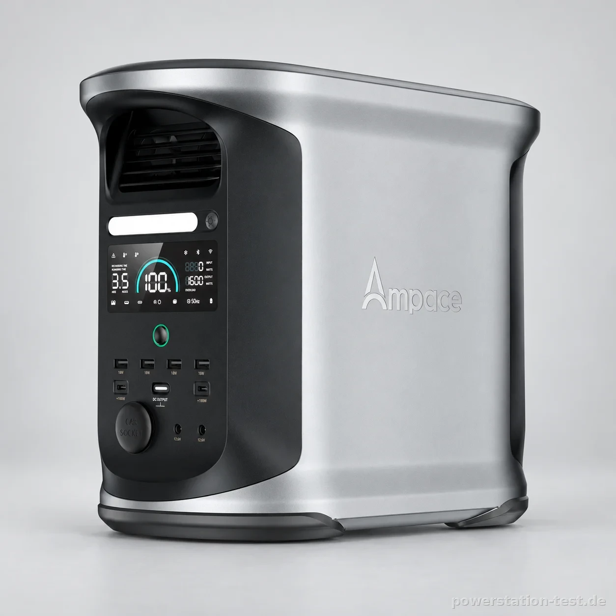 Ampace Andes 1500, studio-produktaufnahme