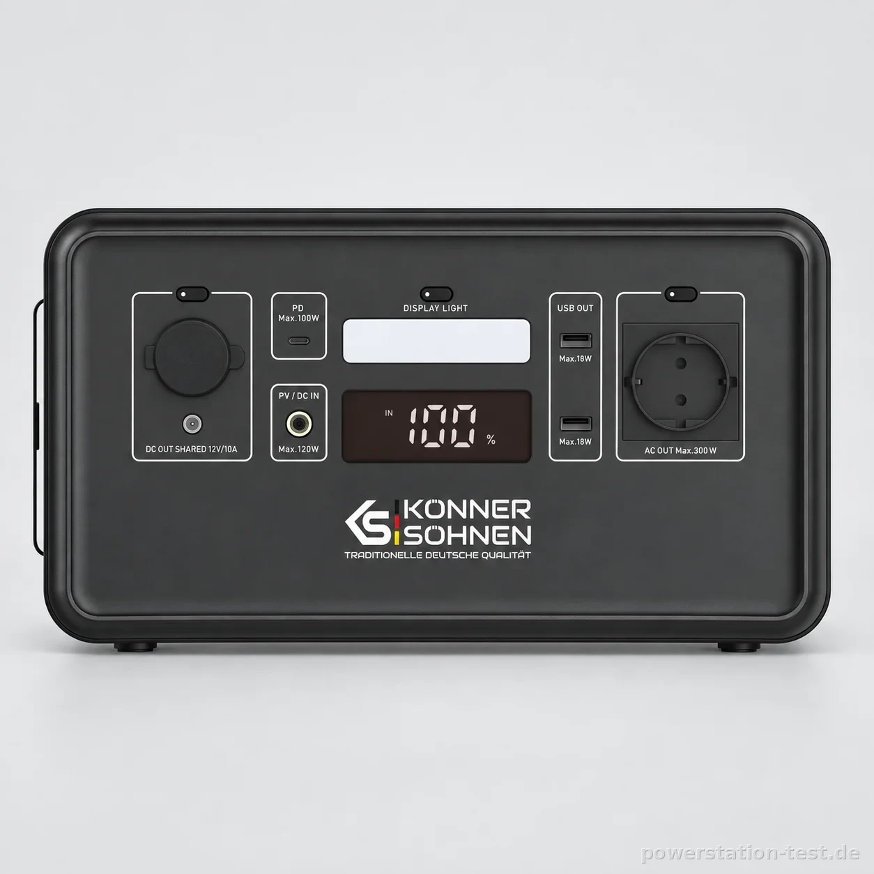 Könner & Söhnen KS 500PS, studio-produktaufnahme