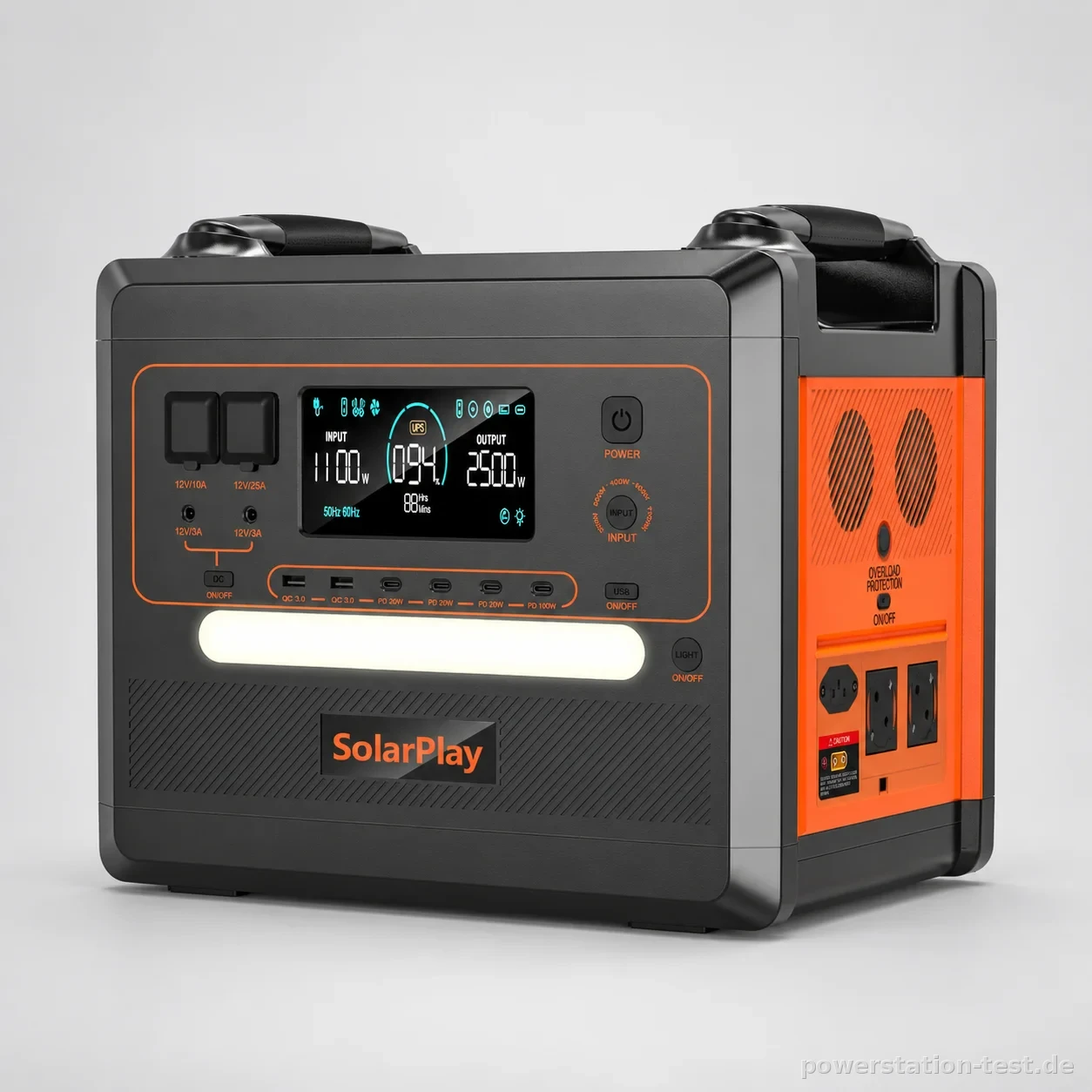 SolarPlay Q2402M, studio-produktaufnahme